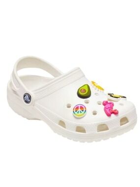 Crocs Sunny Day 5 Pack Summer Uniquely You Jibbitz Set Flamingo Sun Bike Sharms